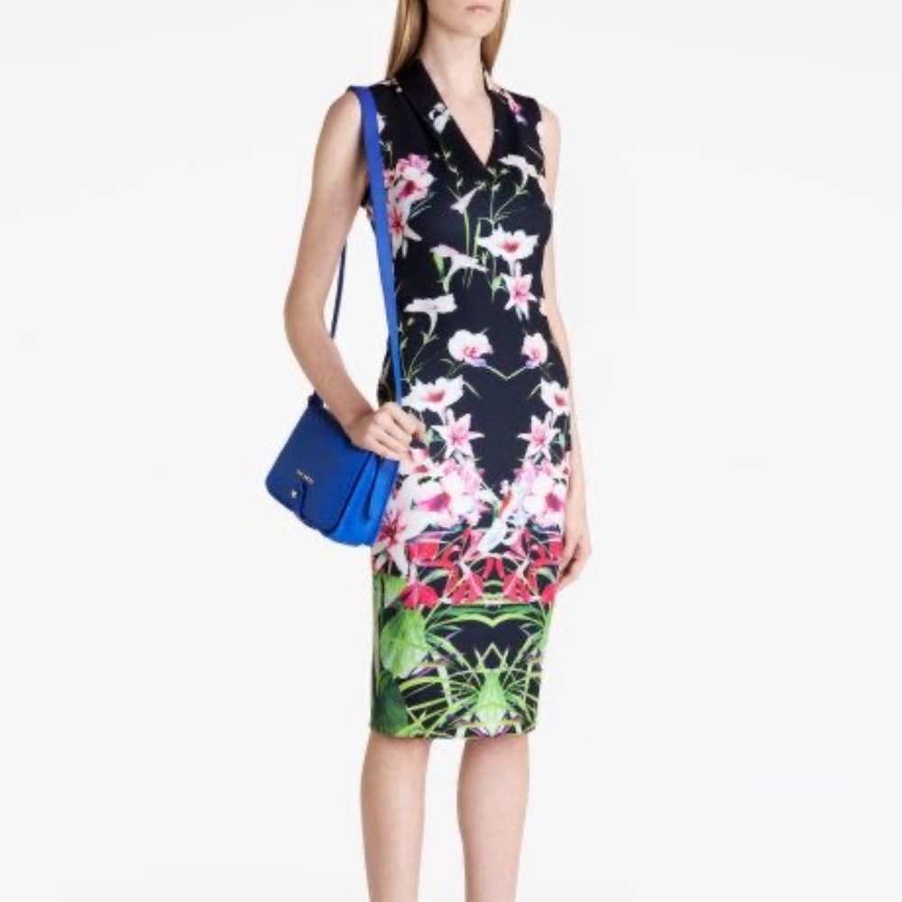 NEW!! Ted Baker London Jalita floral print dress size 0